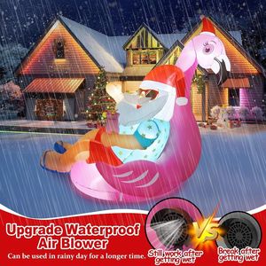 Gigantesco Omino di Pan di Zenzero Gonfiabile da 3 Metri con Luci LED Integrate, Decorazioni Natalizie da Esterno per Giardino - Product Image 5