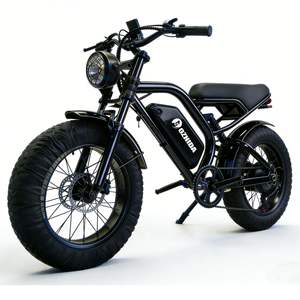 Vélo électrique tout-terrain pour adultes avec pneus de 4 pouces, batterie au lithium 48V 15Ah, moteur sans balais, adapté à la neige et aux terrains montagneux - Product Image 1