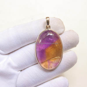 Colgante de Plata de Ley 925 sólida, joyería antigua, colgante de piedras preciosas genuinas, colgante hecho a mano, joyería elegante, regalos para mamá - Product Image 1