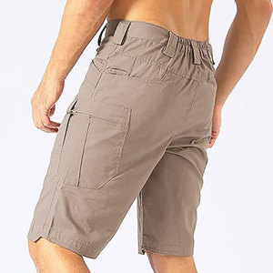 Trendy Men's Casual <b>Cargo</b> <b>Shorts</b> Anti-Wrinkle Multi-Pocket Breathable Quick Dry <b>Lightweight</b> Hot Selling at Reasonable Rates - Product Image 3