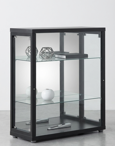 Vitrina Moderna de Vidrio Templado TMG-G379 para Coleccionables y Obras de Arte - Muebles para el Hogar y Uso en Hoteles - Product Image 4