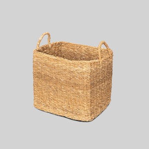 Seagrass <b>Storage</b> <b>Basket</b> with Handles Handmade <b>Storage</b> <b>Basket</b> Wholesale eco-friendly Made Viet Nam - Product Image 4