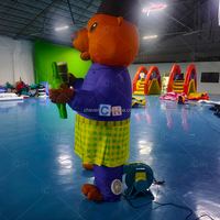 Modèle de Capybara Gonflable Publicitaire, Ballon Animal Kapibara pour la Décoration des Centres Commerciaux