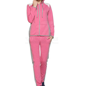 Conjuntos Deportivos Casuales de Invierno para Mujer con Capucha, Diseño Personalizado, Estampado Sólido, 100% Algodón Transpirable, Ropa de Gimnasio - Product Image 5
