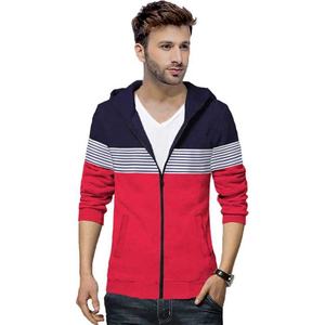 Haute qualité 100% coton polaire hommes fermeture éclair à capuche décontracté à manches longues hiver (printemps) porter-vente en gros - Product Image 6