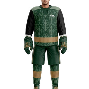 Uniforme de hockey sur glace pour hommes, vêtements de sport de haute performance avec une coupe confortable pour les matchs et événements des équipes de club - Product Image 3