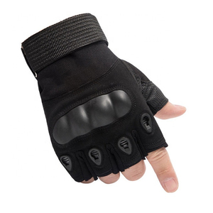 Guantes Tácticos para Exteriores, para Caza, Tiro, Equitación, Fitness, Senderismo, Motociclismo, sin Dedos, Medios Dedos, de PU, para las Cuatro Estaciones - Product Image 1