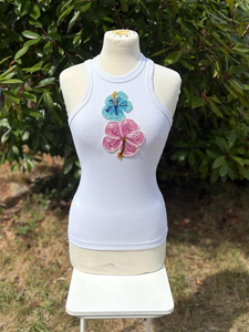 Débardeur Cami Une Pièce en Satin Durable pour Femme, Sexy, Court, avec Décoration Perles Éblouissantes et Découpes Cœur, Idéal Saint-Valentin - Product Image 5