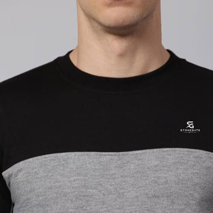 Sudadera con Capucha Casual de Algodón para Hombre, Sudadera Deportiva Tejida de Otoño con Estampado Bordado, Corte Holgado, Manga Larga 2026 - Product Image 3