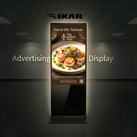 Pantalla Comercial Publicitaria Vertical de 32, 43, 49, 55 y 65 Pulgadas, Sin Función Táctil, para Exhibición de Vídeos en Tiendas Minoristas