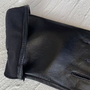 Guantes Largos de Piel de Oveja Negros Personalizados Unisex, Guantes de Moda de Cuero para Invierno, Deportes Diarios, Viajes, Negocios, Esquí, Ciclismo, Elegantes, para Ópera y Fiestas - Product Image 6