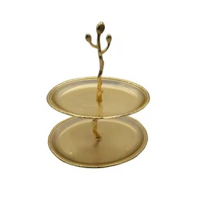 Support à gâteau en métal durable, présentoir à desserts, plateau à cupcakes, décoration de table pour mariage et fête, construction robuste - Product Image 4