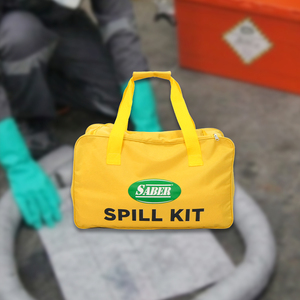 Universal Spill Kit 30L Clear <b>Storage</b> <b>Box</b> Oil Chemical Absorbent Kit Emergency Spill Response Industrial Factory Warehouse Use - Product Image 3