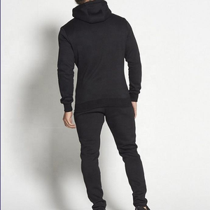 OEM Deportes Correr Entrenamiento Gimnasio Fitness Sudaderas con capucha pantalones de chándal slim fit hombres chándales Conjunto de dos piezas - Product Image 2