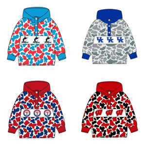 Sudadera con Capucha para Bebés y Niños Pequeños, de Poliéster, en Colores Contrastantes, Transpirable, de Secado Rápido, para Otoño, Ropa Deportiva - Product Image 2