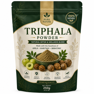 Poudre de Triphala 100% pure OEM/ODM, complément alimentaire traditionnel à base de plantes, poudre de Triphala à base de trois fruits pour le soutien digestif - Product Image 1
