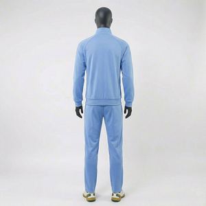 Bulk Wholesale <b>Top</b> Design Men's Casual Gym Solid Regular Lightweight Football Tracksuit Sets Sublimated Soccer Training - Product Image 3