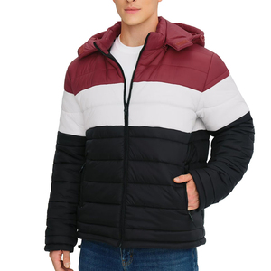 Winter <b>Jacket</b> mens hooded quilted puffer <b>jacket</b> casual outfit men insulated puffer coat hoodie winter clothing puffer <b>jacket</b> - Product Image 1