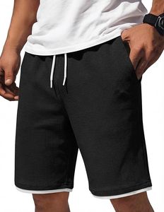 Pantalones Cortos de Verano para Hombre con Cintura Elástica, Transpirables, Ligeros, para Uso Diario - Product Image 1