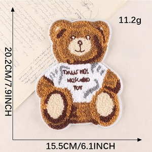 New Design Clothing Hot Selling New Arrival Chenille Patches waterproof eco friendly High quality soft <b>material</b> Chenille Patches - Product Image 3