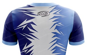 เสื้อยืดโพลีเอสเตอร์คุณภาพสูงแบบ OEM ขายส่ง เสื้อยืดแบบซับลิเมชั่น เสื้อยืดเรียบๆ สั่งพิมพ์ลายได้ตามต้องการ เสื้อยืดโอเวอร์ไซส์ สีสันปรับแต่งได้ - Product Image 5