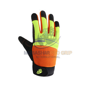 Guantes Mecánicos Premium Resistentes al Calor, Antideslizantes, Duraderos, Transpirables, Diseño en Nailon/Cuero, Opciones Personalizables - Product Image 2