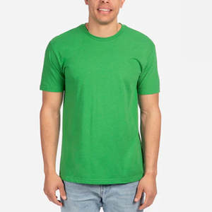 Camiseta de Cuello Redondo Teñida en la Prenda, 100% Algodón Peinado Anillado, Camisetas de Jersey 40's - Product Image 3