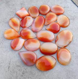 Cabochons en onyx naturel AA+ ovales, lot de 20, vente en gros pour la création de bijoux - Product Image 2