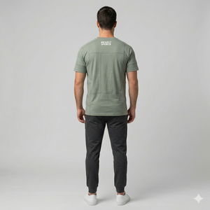 T-shirts personnalisés pour hommes en gros, conçus avec qualité et précision, grandes tailles, coupe décontractée, épais, pour le fitness - Product Image 2