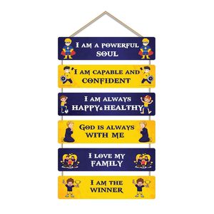 Décoration Murale en Bois MDF « Think Bigger Never Give Up » – Citations Motivantes, Art Mural, Poster, Cadeau - Product Image 3