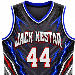 Maillot de basket-ball professionnel pour les jours de match, conçu avec des caractéristiques de performance, fabriqué par Global à l'aide de la technique de broderie. - Product Image 4