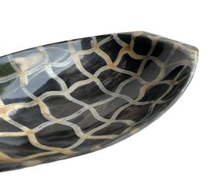 Cuenco de cuerno de lujo japonés, cuenco decorativo y para servir Búfalo, todos los tamaños, técnica pulida, directo de fábrica para fiestas - Product Image 3