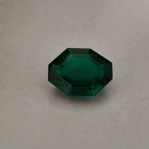 Émeraudes vertes de qualité supérieure, cultivées en laboratoire, taille émeraude, pierres précieuses en vrac pour la fabrication de bijoux, prix de gros. - Product Image 3