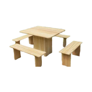 Banc en pierre sculpté à la main moderne en grès Indiana de haute qualité pour ensemble de jardin extérieur - Product Image 4