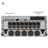 Serveur IA à refroidissement liquide SR780a V3 5U avec 8 GPU, processeur Intel Xeon de 5e génération, PCIe Gen5, calcul haute performance pour l'IA générative