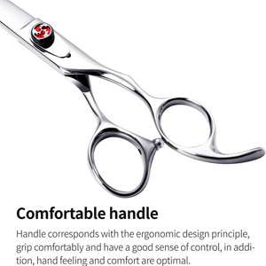 Stainless Steel Hair Cutting Barber <b>Scissors</b> Professional Razor Edge Shears - Product Image 2