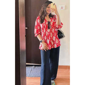 Vestidos casuales Tiger Blaze Top con un estilo llamativo - Product Image 4