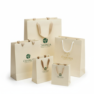 Bolsas de Papel Laminadas de Lujo Hechas a Mano, Ecológicas y Reciclables, con Diseño Personalizado para Supermercados, Comercios Minoristas y Regalos - Product Image 5