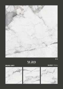 Azulejo de porcelana con acabado liso y brillante, formato 24x24, diseñado para proporcionar una reflexión limpia, textura uniforme y una continuidad elegante en el suelo. - Product Image 5