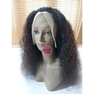 Cheveux humains 100 % naturels Arrow Exim pour perruques Lace Front, texture bouclée profonde, densité 180 %, provenant d'un seul donneur, cuticules alignées - Product Image 3