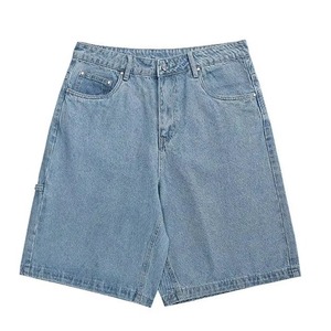 กางเกงยีนส์ผู้ชายคุณภาพสูงสั่งตัดได้ ผ้าไนลอน/คอตตอน ระบายอากาศได้ดี ทรงตรง เอวกลาง สไตล์ลำลอง ลุคดิสเทรส - Product Image 6