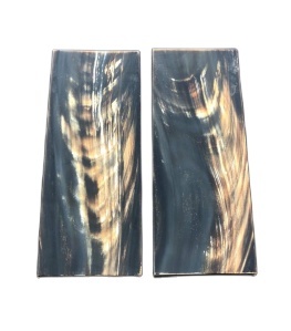 Escamas de cuerno de búfalo Natural hechas a mano de artesanos reales, mango de cuchillo, acabado suave, Material DIY, losas pulidas artesanales de estilo Animal - Product Image 3