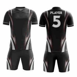 Custom Football Teamwear <b>Soccer</b> Kit Manufacturer Wholesale Sports Uniform Supplier Breathable Polyester Jersey Set Quick Dry Mat - Product Image 1