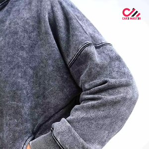 Survêtement Homme Premium de Haute Qualité, Tendance, à Motif Uni, Imprimé Effet Délavé, Streetwear Confortable 100% Coton - Product Image 6