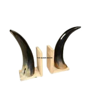 Elegante Sujetalibros con Diseño de Cuerno, Decoración Moderna para Mesa, Organizador de Escritorio de Calidad Premium, Accesorios Decorativos para el Hogar y la Oficina - Product Image 1