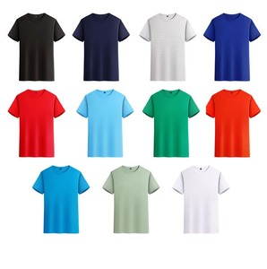 2026 Best Quality Solid Slim <b>Fit</b> Breathable Eco-Friendly Quick <b>Dry</b> Short Sleeve Gym <b>T</b>-<b>Shirt</b> for <b>Men</b> Polyester/Cotton Made - Product Image 4