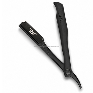 JRL Maquinilla de Afeitar Magnética de Hoja Recta Profesional, Maquinilla de Afeitar de Acero Inoxidable con Cuchilla Reemplazable, Accesorios de Barbería, Proveedor OEM - Product Image 3