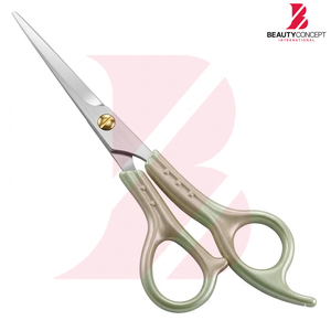 Tijeras de Peluquería con Mango de Plástico y Logotipo Personalizado, Servicio OEM, Tijeras de Acero Inoxidable para Cortar el Cabello, Herramienta Profesional para Peluquería - Product Image 5