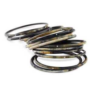 Brazalete de Cuerno Artesanal Ecológico de la Mejor Calidad, Brazalete de Cuerno de Búfalo de Alta Calidad para Mujer, Venta Caliente - Product Image 4