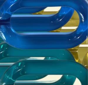 Escultura de Cadena de Pared de Resina Personalizable, Ecológica y de Diseño, Pieza de Arte Moderna y Elegante Hecha a Mano - Product Image 6
